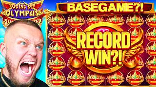 Download lagu I RANDOMLY HIT MY BIGGEST BASE GAME WIN ON GATES OF OLYMPUS SUPER SCATTER! (Big Slot Win!?) mp3