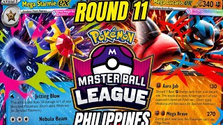 Mega Starmie VS Mega Lucario Master Ball League Philippines Round 11