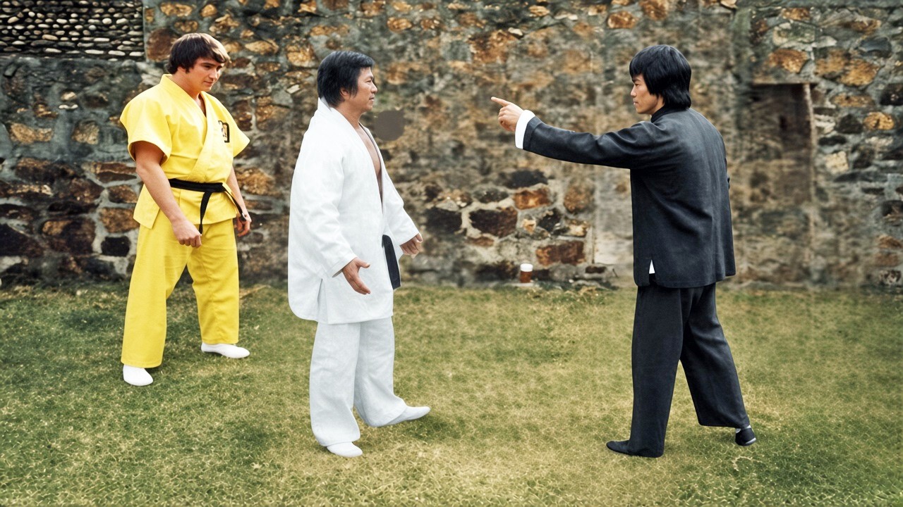 Watch Enter The Dragon Director Capture Unscripted Fight Between Bruce Lee And Bolo Yeung!