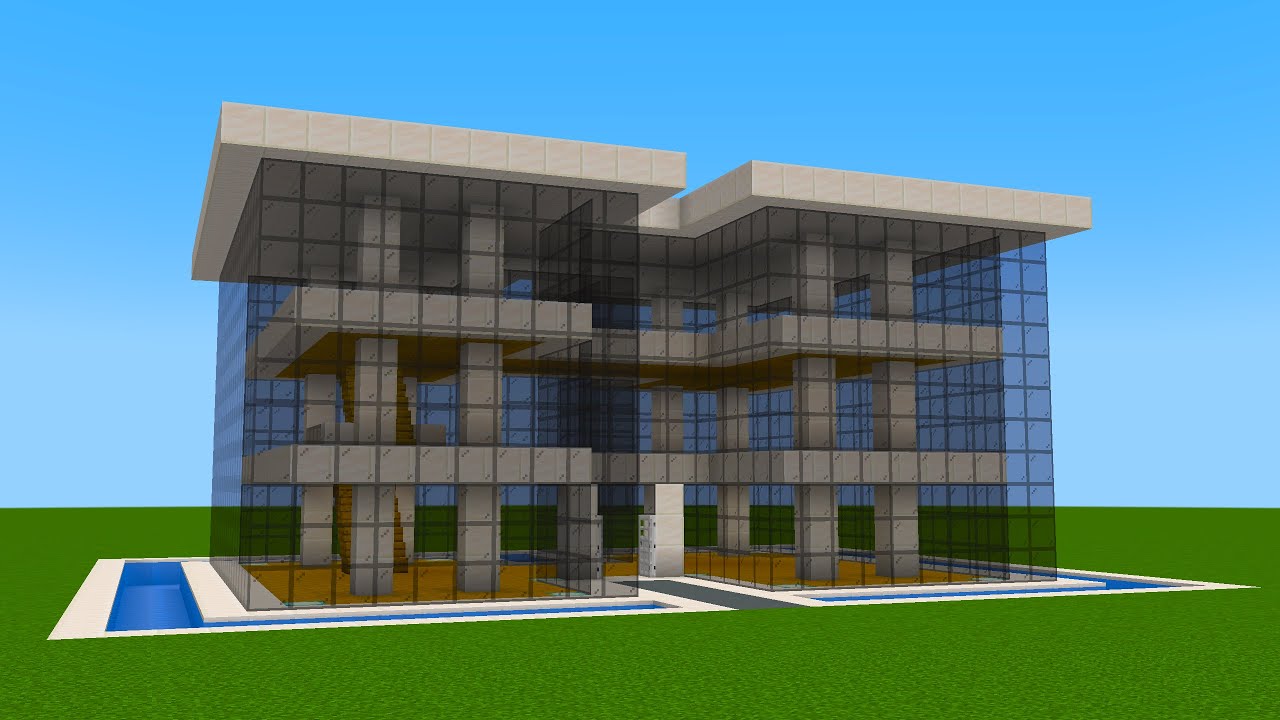 Minecraft - How to build a Modern Tower 4 - Minecraft Builders