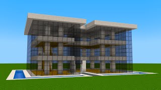 Minecraft - How to build a Modern Tower 4