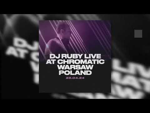 DJ Ruby at Chromatic | Warsaw Poland | 10.11.25 | Progressive House | Audio DJ Set