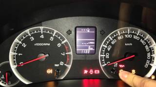 Suzuki Swift 1 2 VVT - Reset Service Oil Light
