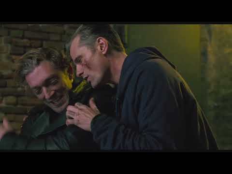 sentimental final scene from the cult film, Eastern Promises, 2007, "The Rescue"...