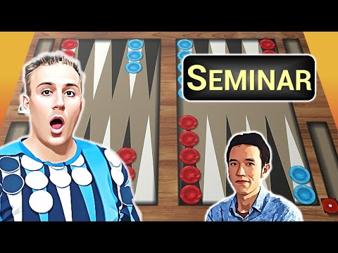 Backgammon SUPER GRANDMASTER Masayuki Mochizuki REVEALS Second Roll STRATEGY! 🎲🎲
