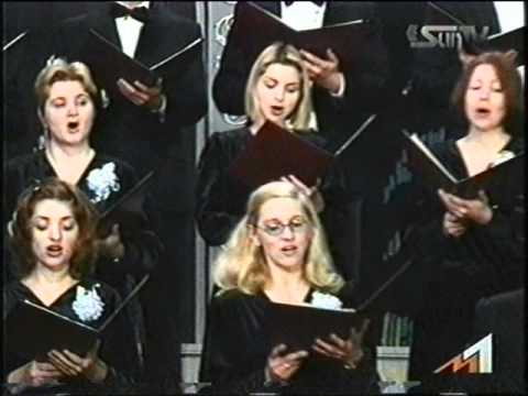 25.Corul Moldova - Cantate Domino de Claudio Monteverdi, dirijor - Valentin Budilevschi