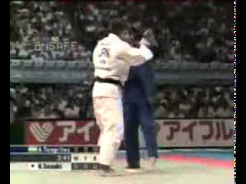JUDO 2003 World Championships: Keiji Suzuki 鈴木桂治 (JPN) - Abdullo Tangriev (UZB)