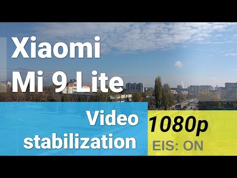 Xiaomi Mi 9 Lite 1080p video sample - EIS test