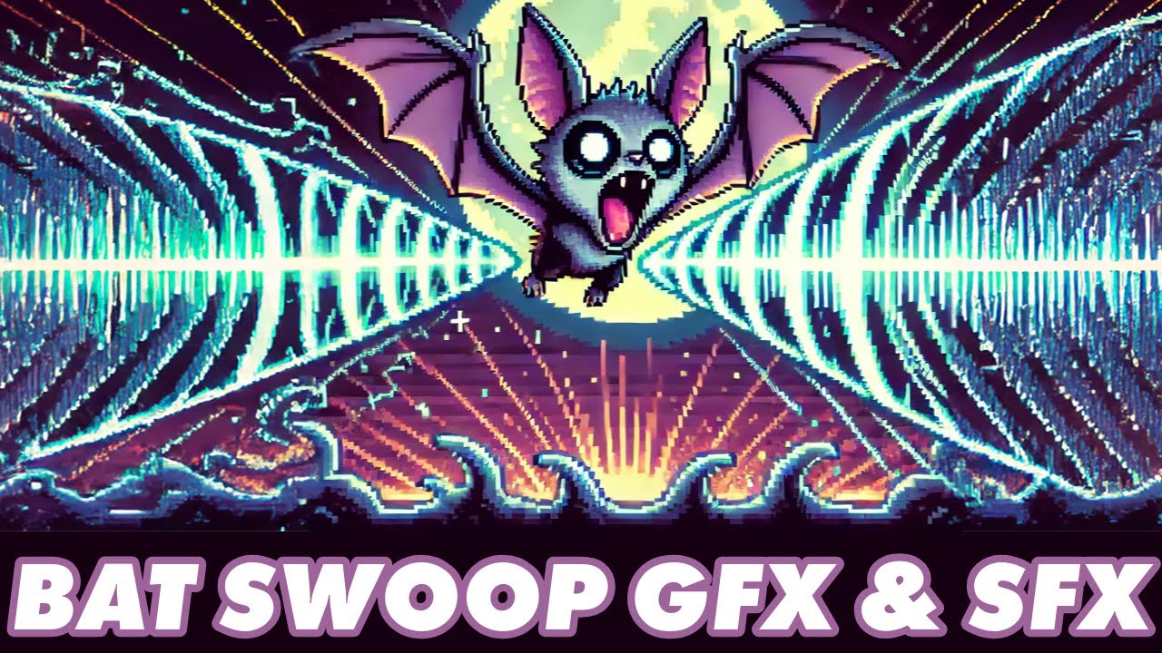 Coding 4 Kids: Part 30 Vid 2 Bat Swoop Graphics and Sound