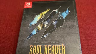 Legacy of Kain Soul Reaver 1&2 remaster deluxe edition unboxing, Nintendo Switch