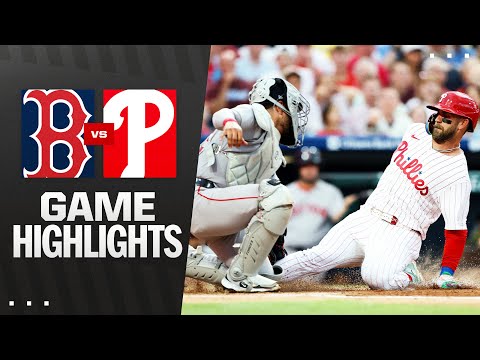 Red Sox vs. Phillies Game Highlights (7/22/25) | MLB Highlights