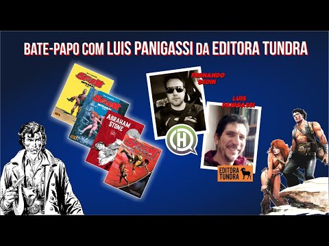 [LIVE] STORM de Don Lawrence e o lançamento ABRAM STONE de Joe Kubert (Ed. Tundra)