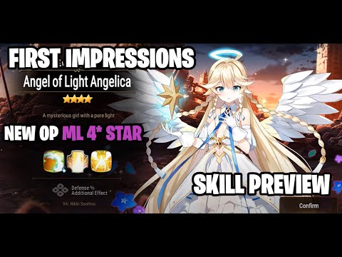ML ANGELICA - NEW OP ML 4* STAR?? - Epic Seven Unit Preview