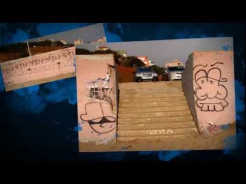 On the Beach - Graffiti on the Wall