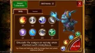 Arcane Legends - [Skill/Stats Build] "Level 41 mage/sorcerer DPS!" (W/Commentary) *HD*