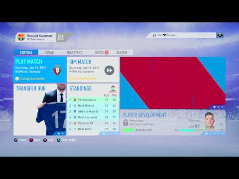 FIFA 19 NEW SIGNINGS FC BARCELONA CAREER MODE EP 14