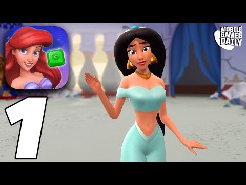 Disney Princess Majestic Quest - Gameplay Walkthrough Part 1 (iOS Android)
