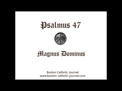 Psalm 47 in Latin