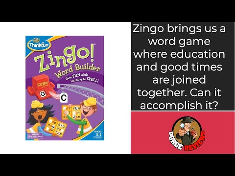 The Purge: # 2914 Zingo! Word Builder: The word building educational board game for children