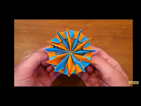 Making paper moving fireworks 🔥 in 30 seconds - Origami
