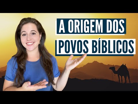 QUAL A ORIGEM DOS POVOS? Árabes, Israelitas, Moabitas, Filisteus, e muito mais!