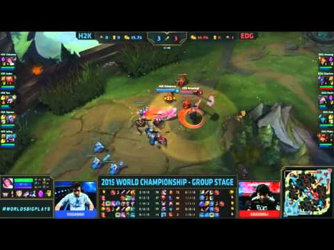 H2K vs EDG - The Top Duel