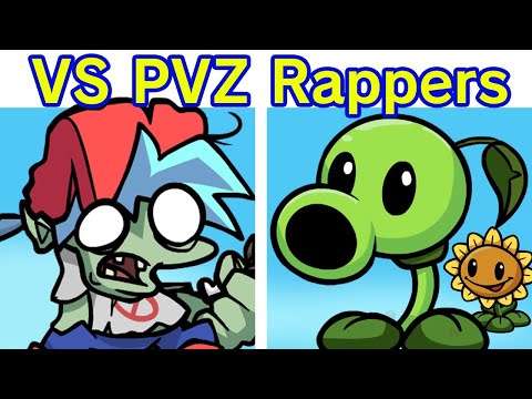 Friday Night Funkin' VS Plants vs. Rappers FULL WEEK + Cutscenes (FNF Mod/Crazy) (PVZ Mod/Zombies)
