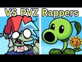 Friday Night Funkin VS Plants Vs Rappers FULL WEEK Cutscenes FNF Mod Crazy PVZ Mod Zombies