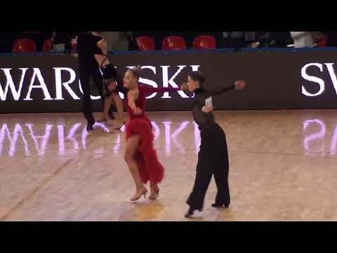 Igor Stifutin - Polina Kalashnikova Samba WDSF Junior 1 ROC 2017
