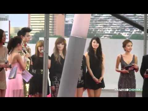 [FANCAM] 111129 MAMA Red Carpet - miss A