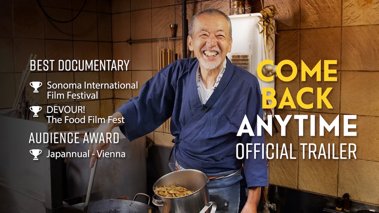 COME BACK ANYTIME  - Japanese ramen documentary - Trailer 1
