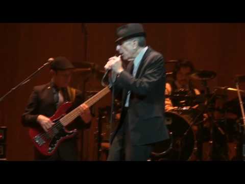 San Jose, So Long Marianne, Leonard Cohen, Hp Pavillion, 13th November 2009