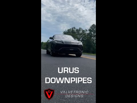 Lamborghini Urus Downshift with VALVETRONIC Designs Downpipes #lambo #urus #exhaust #valvetronic
