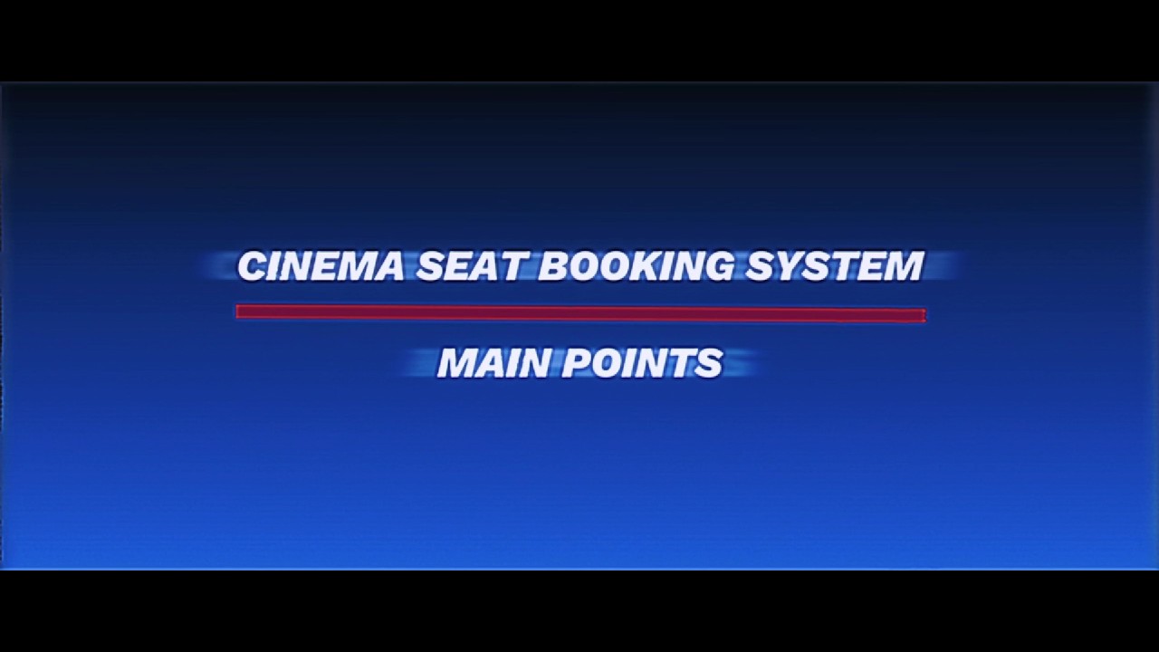 Cinema Seat Booking System using Java