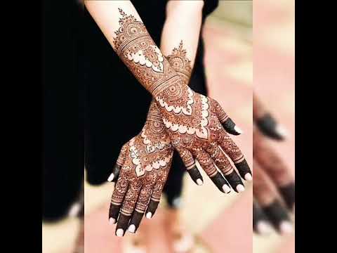 Beautiful full hand mehndi designs for bride #song #youtuber #mehndi  #adorablevideo |Ashi designs