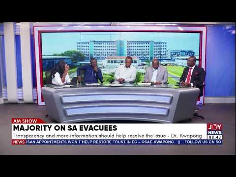 South Africa Evacuation Funds: Majority rejects minority’s concerns | Matters Arising