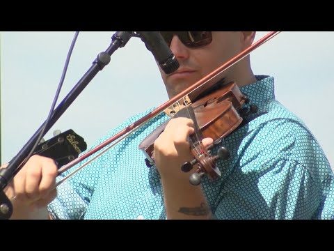 Grove, OK hosts the American Heritage Music Festival, featuring the Grand National Fiddle Contest.