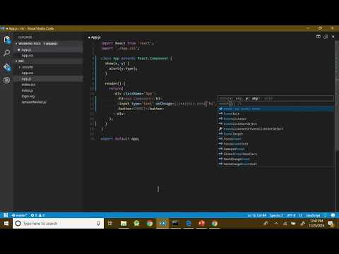 Reactjs Finding Event Type Using Arrow Function