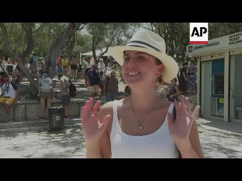 Acropolis closes early as Athens swelters in heat