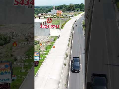 🔥 ¡ATENCIÓN INVERSIONISTAS! 🔥Tengo 2 lotes en venta en San Antonio Suchitepéquez,
