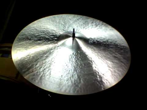 20 Rock Ride, 2531g - www.cymbalutopia.com - Handcrafted cymbals by Craig Lauritsen.MOV