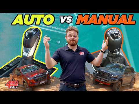 Auto vs. Manual Transmissions - which is better for 4WDing & Towing! Experts have their say