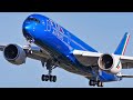 Rome Fiumicino Airport (FCO) 🇮🇹 Plane Spotting, Close up ! RUSH HOUR Heavy planes landing/Take off