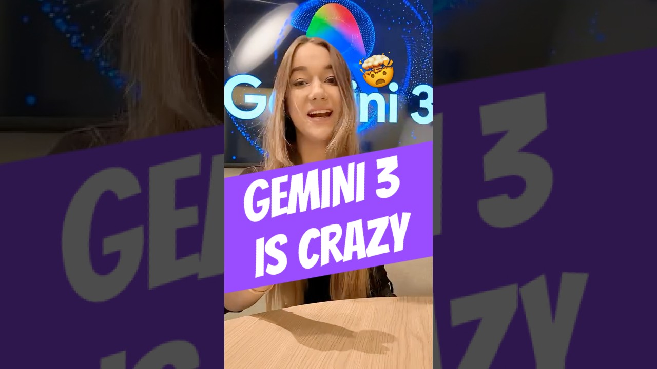 Google Gemini 3 is NEXT LEVEL