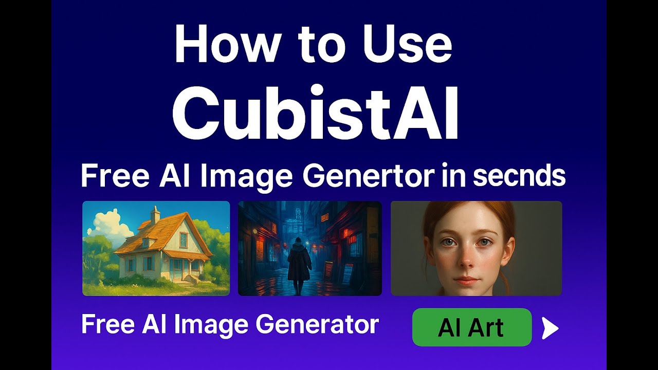 How to Use CubistAI – Free AI Image Generator in Seconds