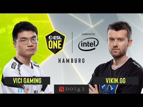 Dota2 - ViCi Gaming vs. Vikin.gg - Game 1 - Group A - ESL One Hamburg 2019