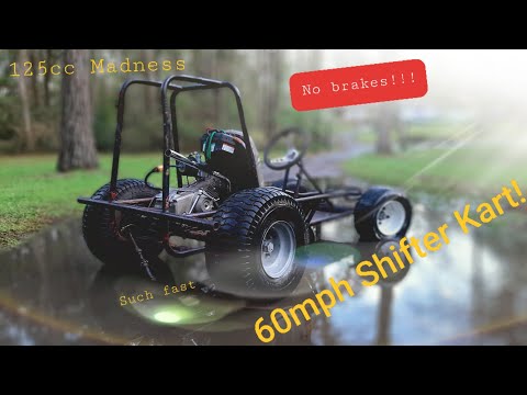 Building a 125cc Offroad shifter GoKart in 15 minutes