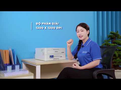 video gioi thieu may in the he moi brother hl b2100d | dtex