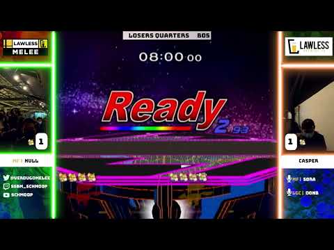 MF | null (Fox) vs Casper (Fox) - Losers Quarters - Lawless Melee #1