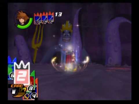 Kingdom Hearts Re: Chain of Memories English - Part 38 - Boss - Ursula